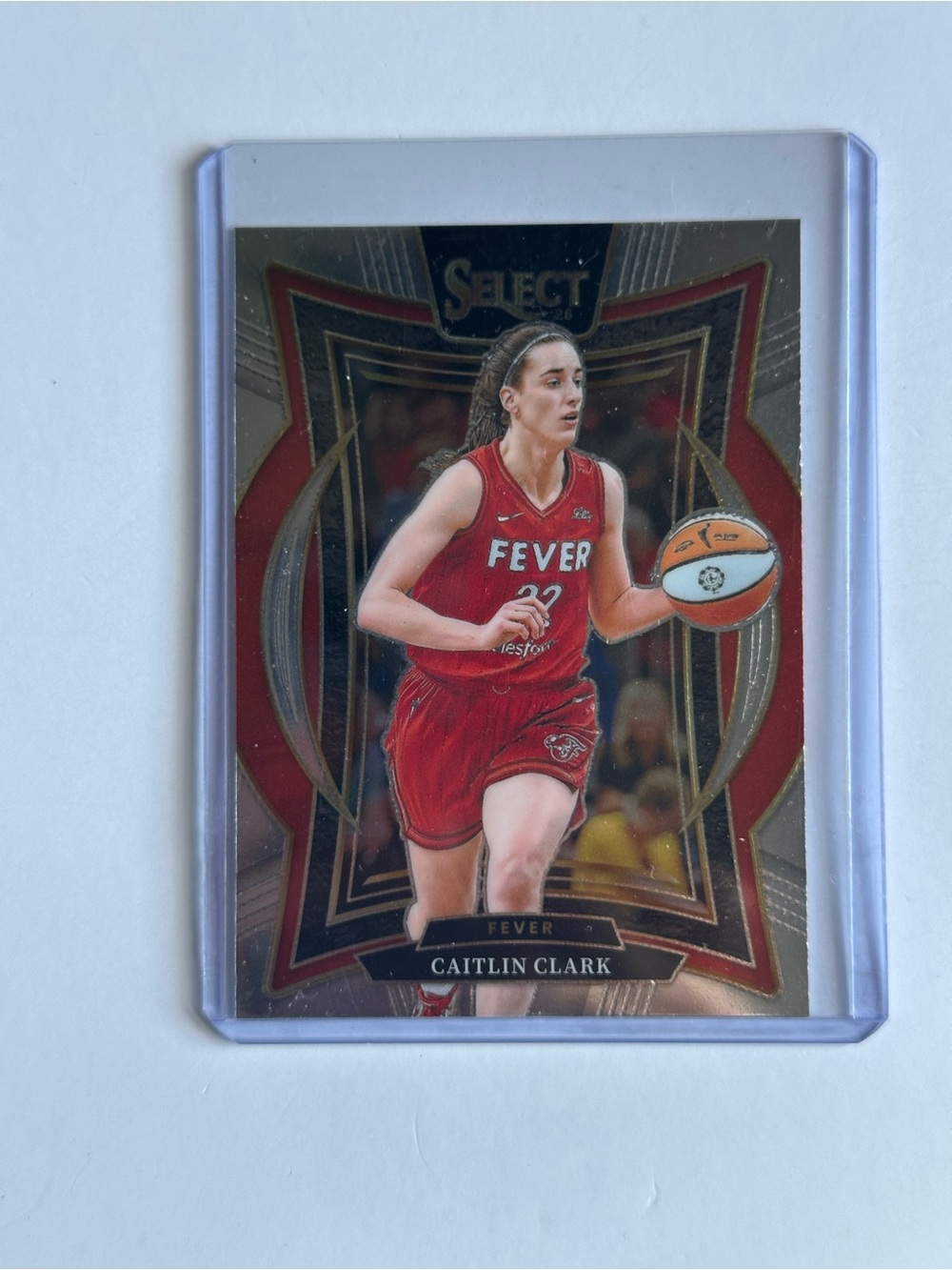 Panini Select Caitlin Clark Trading Card - Red